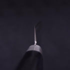 Santoku VG-10 Tsuchime Damascus Western Dark Blue Handle 130mm (5.1”)-[Musashi]-[Japanese-Kitchen-Knives]