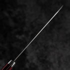 Santoku VG-10 Tsuchime Damascus Western Red Handle 170mm-[Musashi]-[Japanese-Kitchen-Knives]