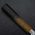 Santoku VG-10 Tsuchime Damascus Yaki-Urushi Handle 170mm (6.7”)-[Musashi]-[Japanese-Kitchen-Knives]