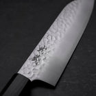 Santoku VG-10 Tsuchime Ebony Handle 165mm (6.5”)-[Musashi]-[Japanese-Kitchen-Knives]