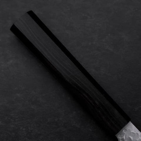 Santoku VG-10 Tsuchime Ebony Handle 165mm (6.5”)-[Musashi]-[Japanese-Kitchen-Knives]