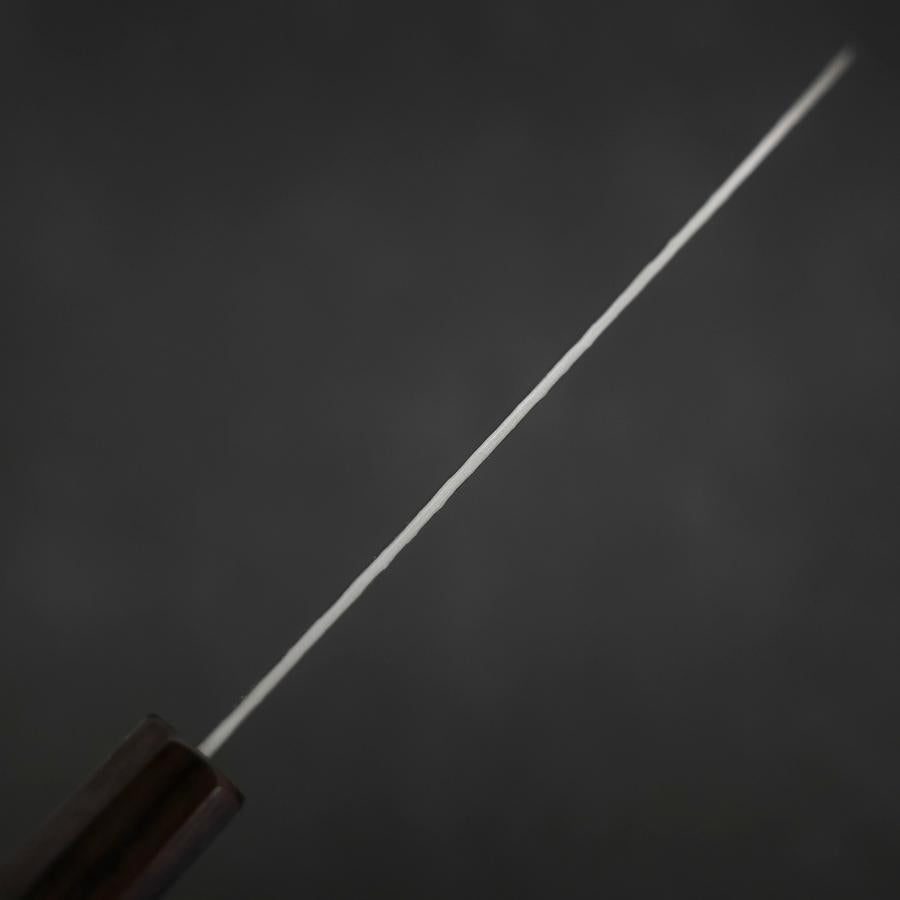 Santoku VG-10 Tsuchime Ebony Handle 165mm-[Musashi]-[Japanese-Kitchen-Knives]