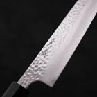 Santoku VG-10 Tsuchime Ebony Wood Handle 170mm (6.7”)-[Musashi]-[Japanese-Kitchen-Knives]