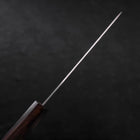 Santoku VG-10 Tsuchime Ebony Wood Handle 170mm-[Musashi]-[Japanese-Kitchen-Knives]