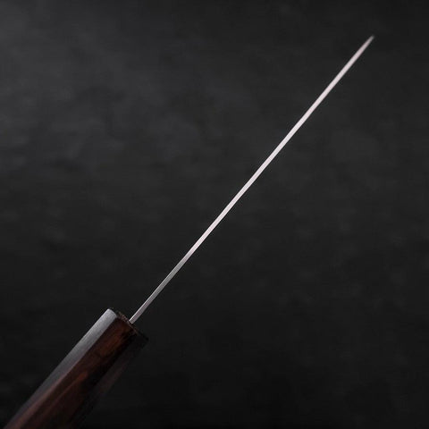 Santoku VG-10 Tsuchime Ebony Wood Handle 170mm-[Musashi]-[Japanese-Kitchen-Knives]