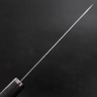 Santoku VG-10 Tsuchime Oval Charcoal Handle 165mm-[Musashi]-[Japanese-Kitchen-Knives]