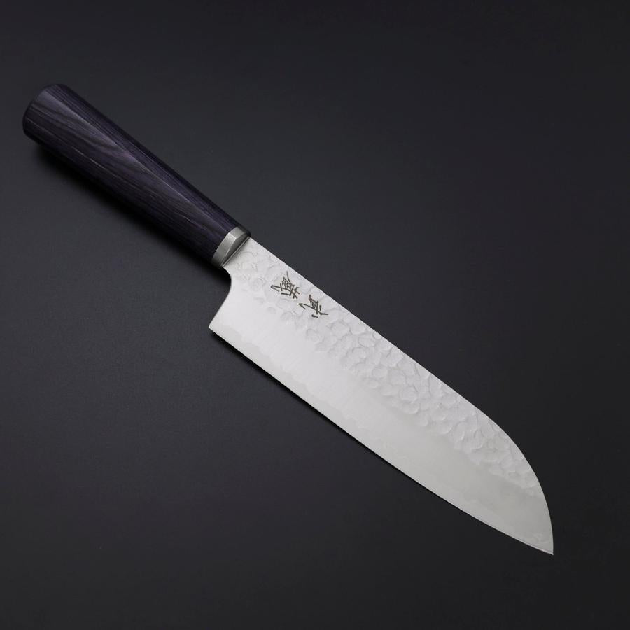 柳刃 白紙2号 霞 彫金 桜富士 黒檀水牛柄 240mm – MUSASHI