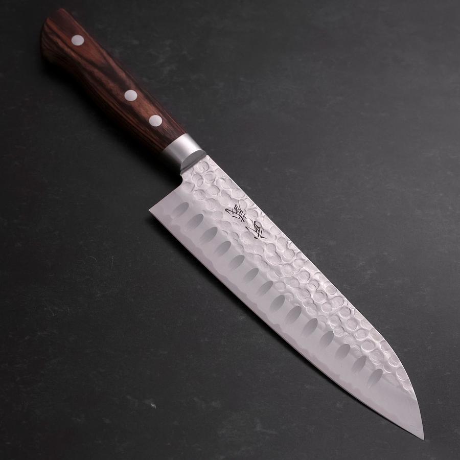 三徳 VG-10 槌目 マホガニー柄 175mm – MUSASHI