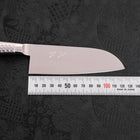 Santoku VG-5 Polished Western Handle 120mm (4.7”)-[Musashi]-[Japanese-Kitchen-Knives]