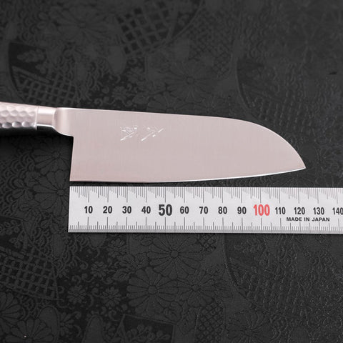 Santoku VG-5 Polished Western Handle 120mm-[Musashi]-[Japanese-Kitchen-Knives]