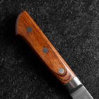 Santoku VG-5 Tsuchime Western Handle 160mm-[Musashi]-[Japanese-Kitchen-Knives]
