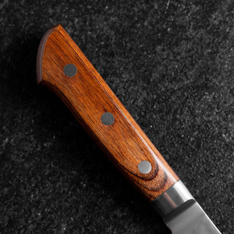 Santoku VG-5 Tsuchime Western Handle 160mm-[Musashi]-[Japanese-Kitchen-Knives]