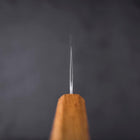 Santoku White Steel #1 Tsuchime Yaki Urushi Handle 165mm (6.5”)-[Musashi]-[Japanese-Kitchen-Knives]