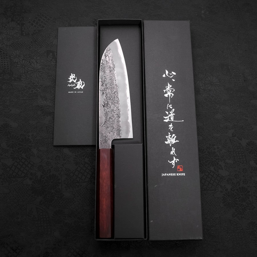 三徳 白紙2号 梨地 ステン 紫漆柄 165mm – MUSASHI