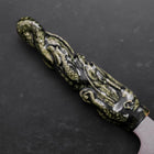 Santoku ZA-18 Damascus Ceramics Dragon Handle 180mm (7”)-[Musashi]-[Japanese-Kitchen-Knives]