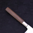 Shukaku Silver Steel #3 Walnut Handle 180mm (7”)-[Musashi]-[Japanese-Kitchen-Knives]