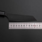 Steak knife AUS-8 Kurouchi Walnut Handle 115mm (4.5”)-[Musashi]-[Japanese-Kitchen-Knives]