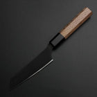 Steak knife AUS-8 Kurouchi Walnut Handle 115mm-[Musashi]-[Japanese-Kitchen-Knives]