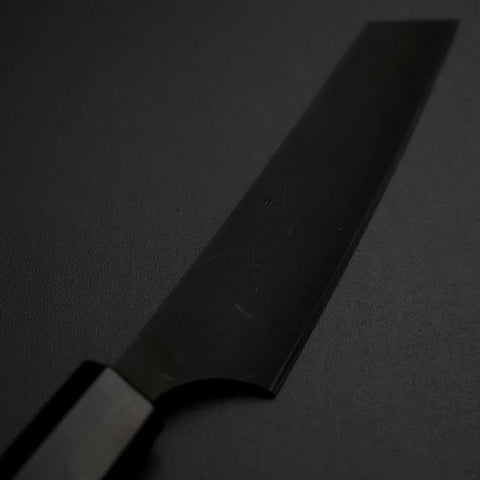 Steak knife AUS-8 Kurouchi Walnut Handle 115mm-[Musashi]-[Japanese-Kitchen-Knives]