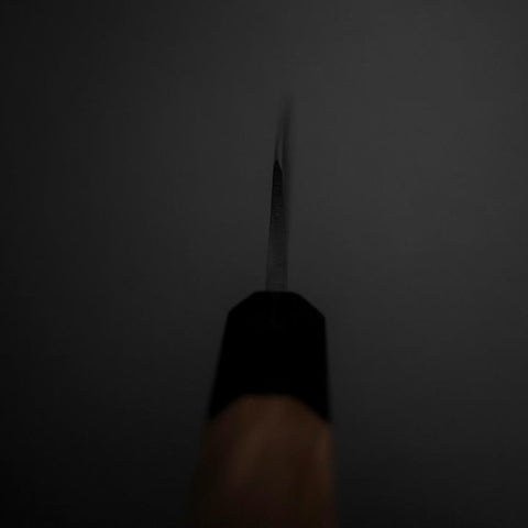 Steak knife AUS-8 Kurouchi Walnut Handle 115mm-[Musashi]-[Japanese-Kitchen-Knives]