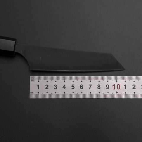 Steak knife AUS-8 Kurouchi Walnut Handle 115mm-[Musashi]-[Japanese-Kitchen-Knives]