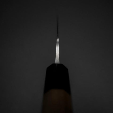 Steak knife AUS-8 Polished Walnut Handle 115mm-[Musashi]-[Japanese-Kitchen-Knives]