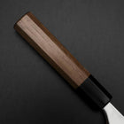 Steak knife AUS-8 Polished Walnut Handle 115mm-[Musashi]-[Japanese-Kitchen-Knives]