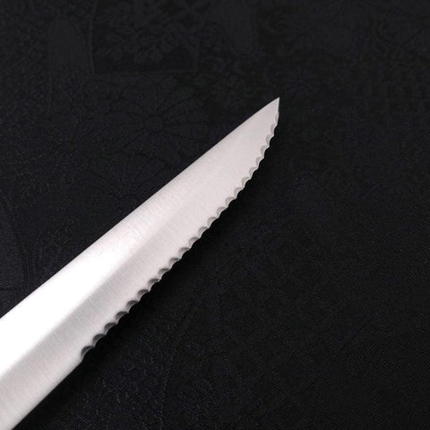 Steak knife All-Stainless Pure-Molybdenum 130mm (5.1”)-[Musashi]-[Japanese-Kitchen-Knives]