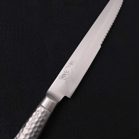 Steak knife All-Stainless Pure-Molybdenum 130mm-[Musashi]-[Japanese-Kitchen-Knives]