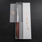 Steak knife VG-10 Damascus Walnut Handle 115mm (4.5”)-[Musashi]-[Japanese-Kitchen-Knives]