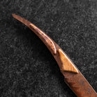 Steak knife VG-10 Mirror Damascus Maple Handle 100mm - Brown-[Musashi]-[Japanese-Kitchen-Knives]