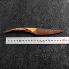 Steak knife VG-10 Mirror Damascus Maple Handle 100mm - Brown-[Musashi]-[Japanese-Kitchen-Knives]
