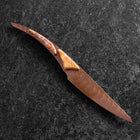 Steak knife VG-10 Mirror Damascus Maple Handle 100mm - Brown-[Musashi]-[Japanese-Kitchen-Knives]