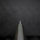 Sujihiki 440C Nashiji Damascus Green Urushi Handle 240mm-[Musashi]-[Japanese-Kitchen-Knives]