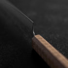 Sujihiki 440C Nashiji Damascus Mirror White Urushi Handle 240mm-[Musashi]-[Japanese-Kitchen-Knives]