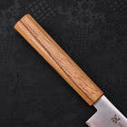 Sujihiki AUS-10 Polished Oak Handle 240mm (9.4”)-[Musashi]-[Japanese-Kitchen-Knives]