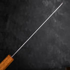 Sujihiki AUS-10 Tsuchime Damascus Yaki Urushi Handle 240mm (9.4”)-[Musashi]-[Japanese-Kitchen-Knives]