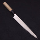 Sujihiki AUS-10 Wave Damascus Buffalo Magnolia Handle 240mm (9.4”)-[Musashi]-[Japanese-Kitchen-Knives]