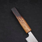 Sujihiki AUS-10 Wave Damascus Yaki Urushi Handle 240mm (9.4”)-[Musashi]-[Japanese-Kitchen-Knives]
