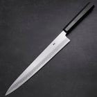 Sujihiki Blue Steel #1 Kasumi Buffalo Ebony Handle 270mm (10.6”)-[Musashi]-[Japanese-Kitchen-Knives]