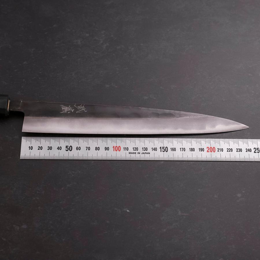 筋引 青紙2号 黒打 墨漆柄 240mm – MUSASHI