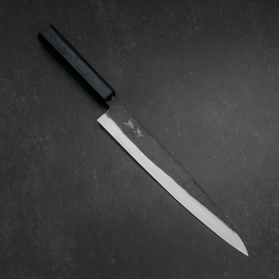筋引 青紙2号 黒打 墨漆柄 240mm – MUSASHI