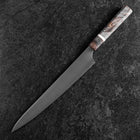 Sujihiki Blue Super Polished Maple Handle 270mm (10.6”)-[Musashi]-[Japanese-Kitchen-Knives]
