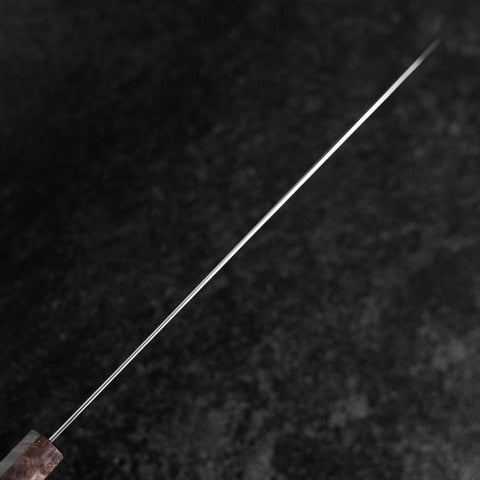 Sujihiki Blue Super Polished Maple Handle 270mm (10.6”)-[Musashi]-[Japanese-Kitchen-Knives]