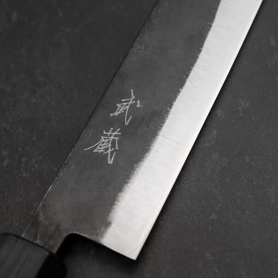 筋引 青紙2号 黒打 墨漆柄 240mm – MUSASHI