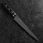 Sujihiki Molybdenum Polished Western Black Handle 210mm-[Musashi]-[Japanese-Kitchen-Knives]