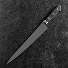 Sujihiki Molybdenum Polished Western Black Handle 250mm-[Musashi]-[Japanese-Kitchen-Knives]