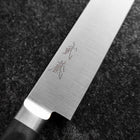 Sujihiki Molybdenum Polished Western Black Handle 250mm-[Musashi]-[Japanese-Kitchen-Knives]