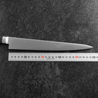 Sujihiki Molybdenum Polished Western Black Handle 250mm-[Musashi]-[Japanese-Kitchen-Knives]