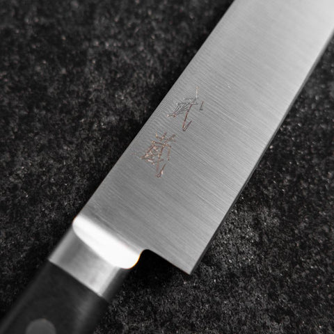 Sujihiki Molybdenum Polished Western Black Handle 270mm-[Musashi]-[Japanese-Kitchen-Knives]